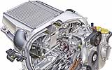 Motor Diesel b�xer de cuatro cilindros