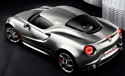 Alfa Romeo 4C Concept. Prototipo 2011.