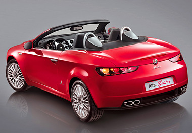 Alfa Romeo Spider. Modelo 2007