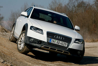 Audi A4 allroad. Modelo 2009.
