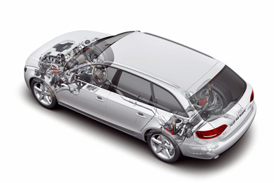 Audi A4 Avant. Modelo 2009.