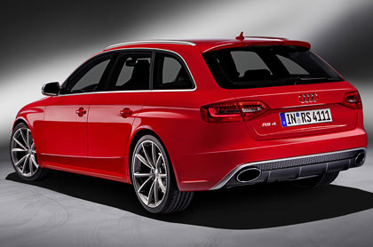 Audi RS4. Modelo 2012
