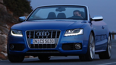 Audi S5 Cabrio. Modelo 2009.