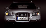 Audi A6 Allroad. Modelo 2009. Frontal. Est&aacute;tica.Gris cuarzo metalizado.