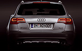 Audi A6 Allroad. Modelo 2009. Posterior. Est&aacute;tica. Gris cuarzo metalizado.
