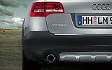 Audi A6 Allroad. Modelo 2009. Posterior. Est&aacute;tica. Gris cuarzo metalizado.