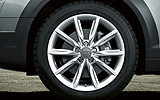 Audi A6 Allroad. Modelo 2009. Frontal lateral. Est&aacute;tica. Gris cuarzo metalizado.