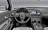 Audi S6. Modelo 2009. Imagen. Interior. Berlina. Salpicadero.