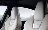 Audi S6. Modelo 2009. Imagen. Interior. Asientos Delanteros. Cuero Alcantara