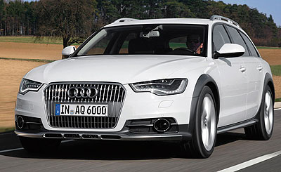 Audi A6 allroad. Modelo 2012.