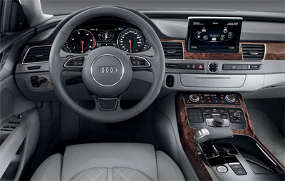 Audi A8. Modelo 2010