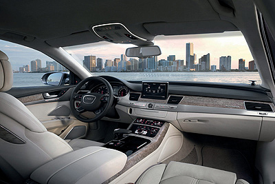 Audi A8. Modelo 2010