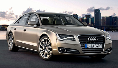 Audi A8. Modelo 2010