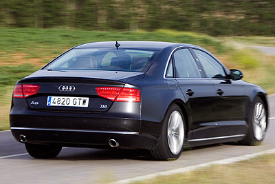 Audi A8. Modelo 2010