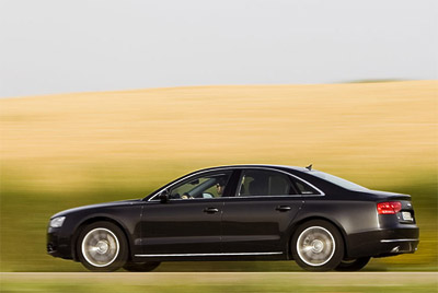 Audi A8. Modelo 2010