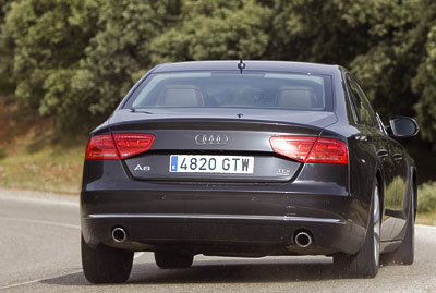 Audi A8. Modelo 2010