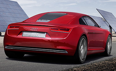 Audi e-tron. Prototipo 2009.