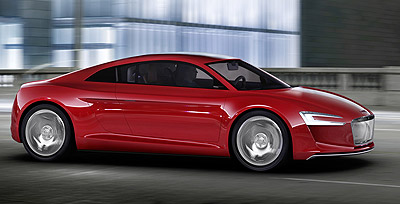 Audi e-tron. Prototipo 2009.