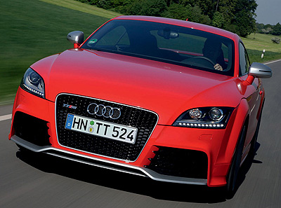 Audi TT RS. Modelo 2009.