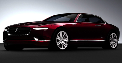 Bertone Jaguar B 99. Prototipo 2011.