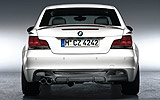 BMW Serie 1 Cabrio. Modelo 2008. Imagen. Accesorio Performance. Difusor de fibra de carbono.