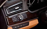 BMW Serie 7. Modelo 2009. Carrocer�a corta. Imagen. Interior. Detalle mando de luces.