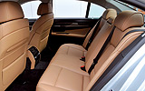 BMW Serie 7. Modelo 2009. Carrocer�a corta. Imagen. Interior. Asientos traseros.