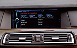 BMW Serie 7. Modelo 2009. Carrocer�a corta. Imagen. Interior. Informaci�n meteorol�gica.