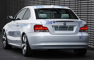 BMW Concept ActiveE. Prototipo 2009.