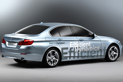 BMW Concept 5 Series ActiveHybrid. Prototipo 2010.