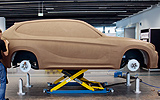 BMW Concept X1. Prototipo 2008. Imagen. Exterior. Maqueta. Lateral. Estudio.