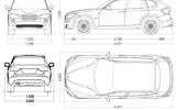 BMW Concept X1. Prototipo 2009. Imagen. Exterior. Maqueta. Lateral. Coche parado. Estudio.