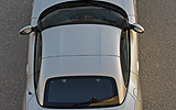 BMW Z4. Modelo 2009. Imagen. Exterior. Cenital. Coche parado. Carretera.