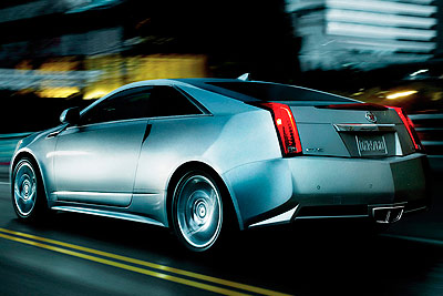 Cadillac CTS Coupe. Modelo 2010.