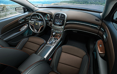 Chevrolet Malibu. Modelo 2012.