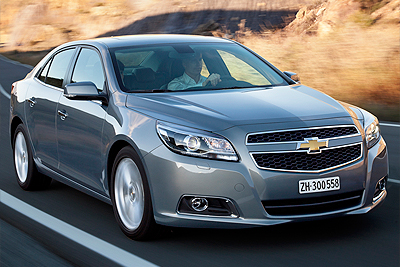 Chevrolet Malibu. Modelo 2012.