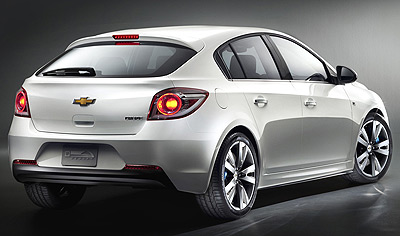 Chevrolet Cruze 5p. Prototipo 2010