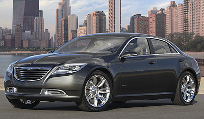 Chrysler 200C EV Concept. Prototipo 2009