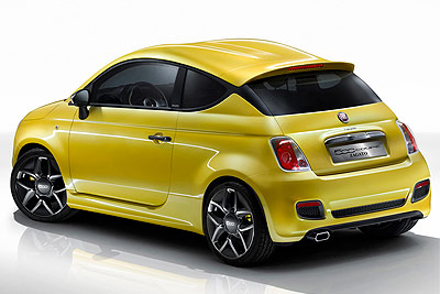 Fiat 500 Coup&eacute; Zagato. Prototipo 2011.