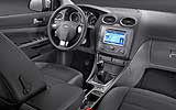 Ford Focus. Gama 2008. Imagen. Interior. Salpicadero. Navegador. Pantalla 7 pulgadas. Asientos.