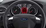 Ford Focus. Gama 2008. Imagen. Interior. Volante. Cuentarrevoluciones. Veloc�metro. Ordenador de abordo.