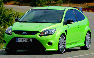 Ford Focus RS. Modelo 2009.