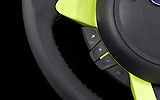 Ford Ka Digital. Modelo 2009. Imagen. Interior. Detalle mandos volante telefono.