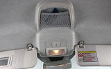 Ford Ka. Modelo 2009. Imagen. Interior. Luz de techo. Red de techo para guardar objetos peque�os.