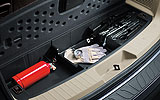 Hyundai ix55. Modelo 2009. Imagen. Interior. Maletero con cajas portaobjetos.