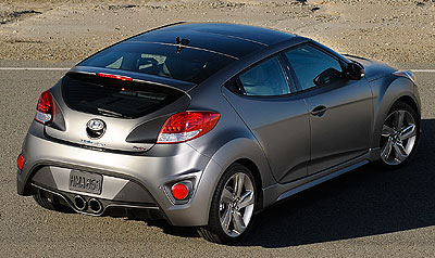 Hyundai Veloster. Im&aacute;genes.
