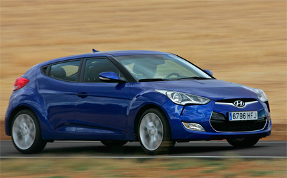 Hyundai Veloster. Im&aacute;genes.