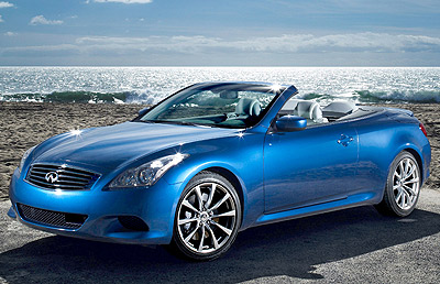 Infiniti G 37 cabrio. Modelo 2009.