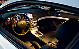 Infiniti G37 Coup�. Modelo 2009. Imagen interior. Salpicadero. Volante. Cuadro de mandos. Palanca de cambios.