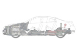 Infiniti G37 Coup�. Modelo 2009. Imagen t�cnica. Radiograf�a. Elementos mec�nicos.